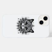 Mandala Patroon Kat Ontwerp Case-Mate iPhone Case (Achterkant (horizontaal))