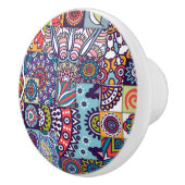 Mandala patroon keramische knop (Rechts)