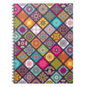 Mandala patroon kleurrijk Marokkaans Notitieboek (Voorkant)