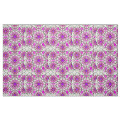Mandala patroon, lavendel, roze, warm roze, wit stof (Fat Quarter)