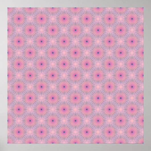 Mandala Patroon Poster (Voorkant)