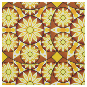Mandala patroon, schaduwen van bruin en goud stof