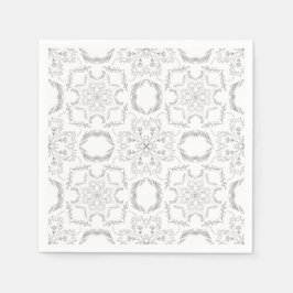 Mandala patroon servet