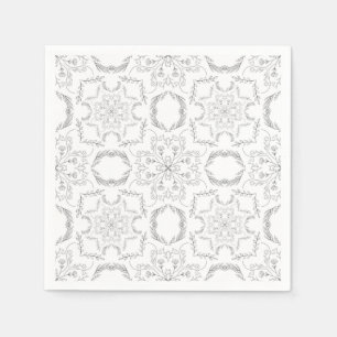 Mandala patroon servet
