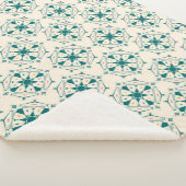 Mandala patroon Sherpa Blanket Sherpa Deken (3/4)