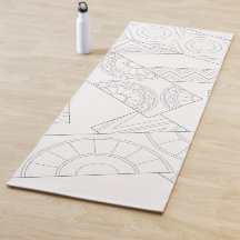 Mandala Patroon Yoga Mat
