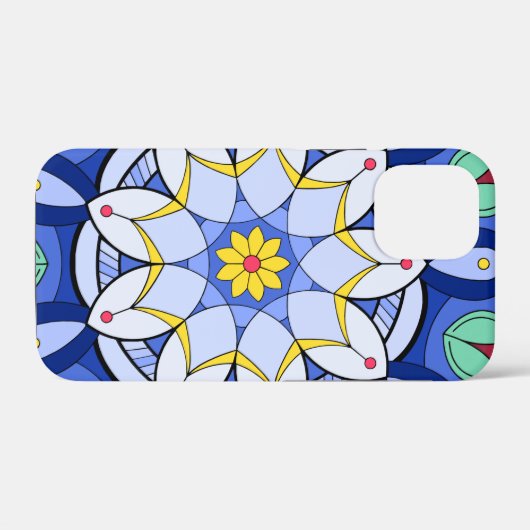 Mandala Pattern 01 Case-Mate iPhone Case (Achterkant (horizontaal))