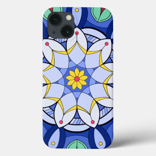 Mandala Pattern 01 Case-Mate iPhone Case (Achterkant)
