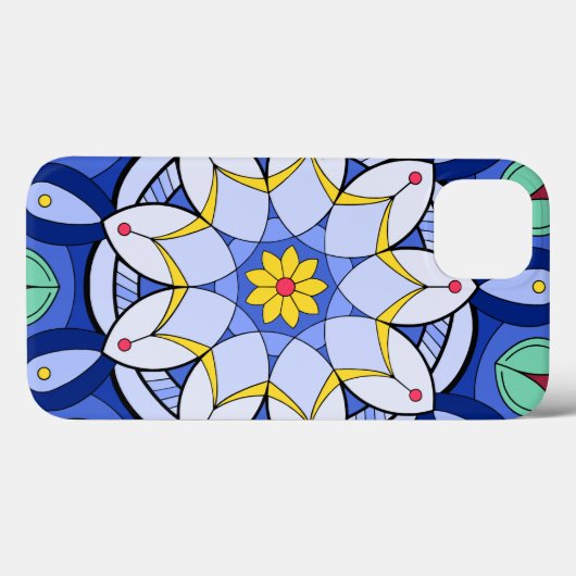 Mandala Pattern 01 Case-Mate iPhone Case (Achterkant (horizontaal))