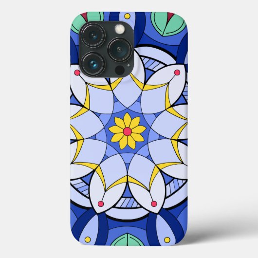 Mandala Pattern 01 Case-Mate iPhone Case (Achterkant)