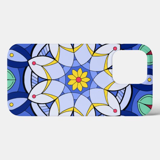 Mandala Pattern 01 Case-Mate iPhone Case (Achterkant (horizontaal))