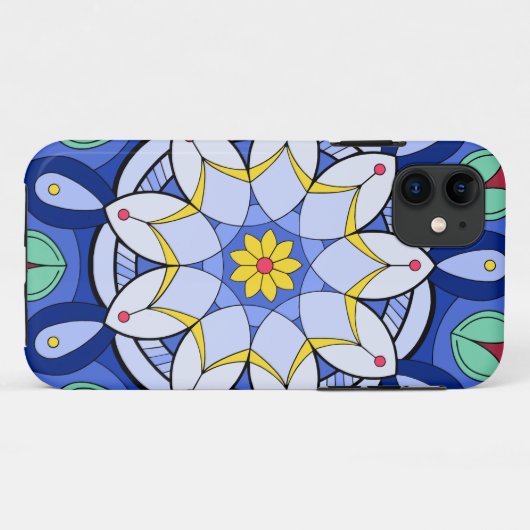 Mandala Pattern 01 Case-Mate iPhone Case (Achterkant (horizontaal))