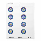 Mandala Pattern 01 Etiket (Full Sheet)