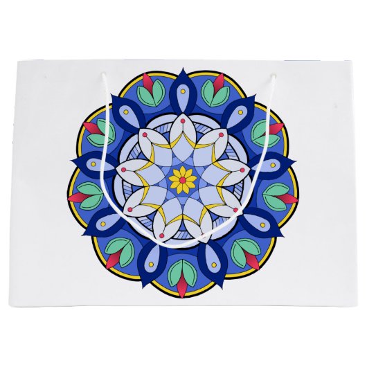 Mandala Pattern 01 Groot Cadeauzakje (Voorkant)