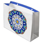 Mandala Pattern 01 Groot Cadeauzakje (Achterkant Gekanteld)