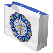 Mandala Pattern 01 Groot Cadeauzakje (Voorkant Gekanteld)