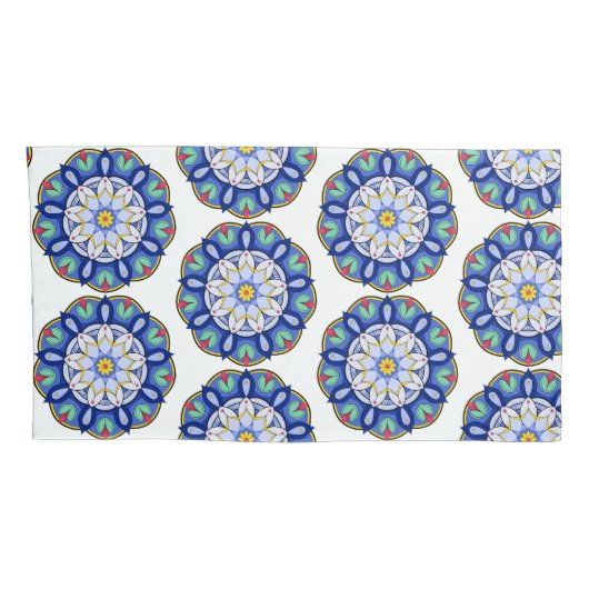 Mandala Pattern 01 Kussensloop (Achterkant-Rechts)