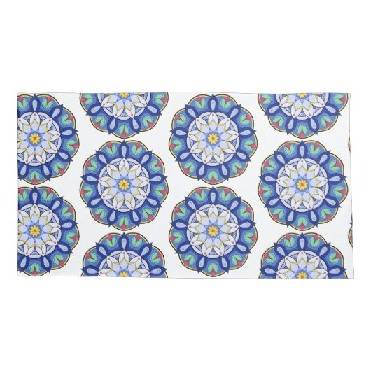 Mandala Pattern 01 Kussensloop (Achterkant-Links)