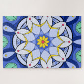Mandala Pattern 01 Legpuzzel (Horizontaal)