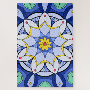 Mandala Pattern 01 Legpuzzel