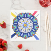 Mandala Pattern 01 Napkin Servet (Insitu)
