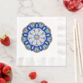 Mandala Pattern 01 Napkin Servet (Insitu)