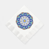 Mandala Pattern 01 Napkin Servet (Hoek)