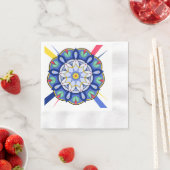 Mandala Pattern 01 Napkin Servet (Insitu)