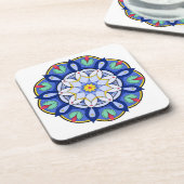 Mandala Pattern 01 Onderzetter (Linkerzijde)