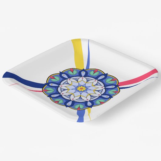 Mandala Pattern 01 Paper Bord (Gebogen)