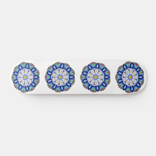 Mandala Pattern 01 Persoonlijk Skateboard (Horizontaal)