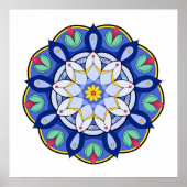 Mandala Pattern 01 Poster (Voorkant)