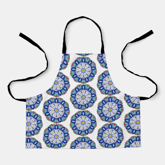 Mandala Pattern 01 Schort (Voorkant)