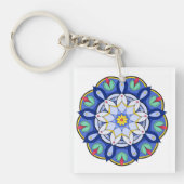 Mandala Pattern 01 Sleutelhanger (Voorkant)