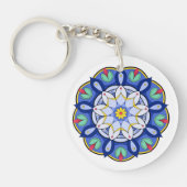 Mandala Pattern 01 Sleutelhanger (Voorkant)