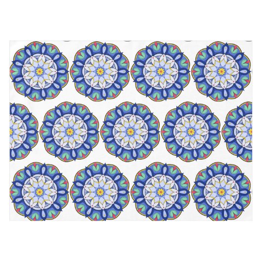 Mandala Pattern 01 Tafelkleed (Voorkant (Horizontaal))