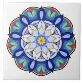 Mandala Pattern 01 Tegeltje (Voorkant)