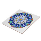 Mandala Pattern 01 Tegeltje (Zijkant)