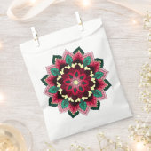 Mandala Pattern 02 in diep roze Bedankzakje (Geknipt)