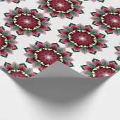 Mandala Pattern 02 in diep roze Cadeaupapier (Hoek)