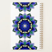 Mandala Pattern 02 in donkerblauw Planner (Achterkant)