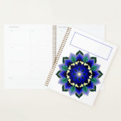 Mandala Pattern 02 in donkerblauw Planner (Display)