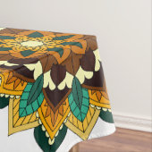 Mandala Pattern 02 in geel & tan Tafelkleed (Voorbeeld)