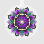 Mandala Pattern 02 in paars Ornament (achterkant)