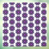 Mandala Pattern 02 in paars Raamsticker (Vel 3)