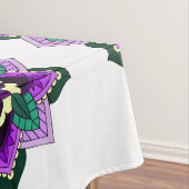 Mandala Pattern 02 in paarse Tablecloth Tafelkleed (Voorbeeld)