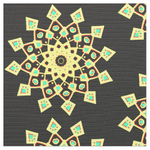Mandala Pattern 110714 (013) Stof