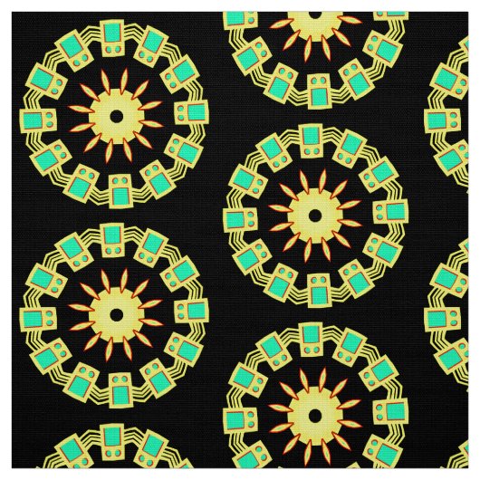 Mandala Pattern 110714(03) Stof (Swatch)