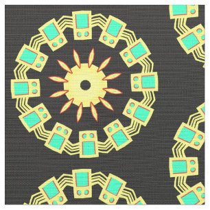 Mandala Pattern 110714(03) Stof