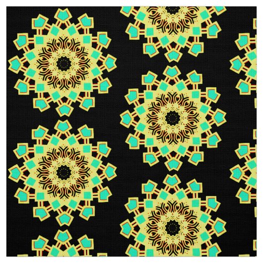 Mandala Pattern 110714(05) Stof (Swatch)